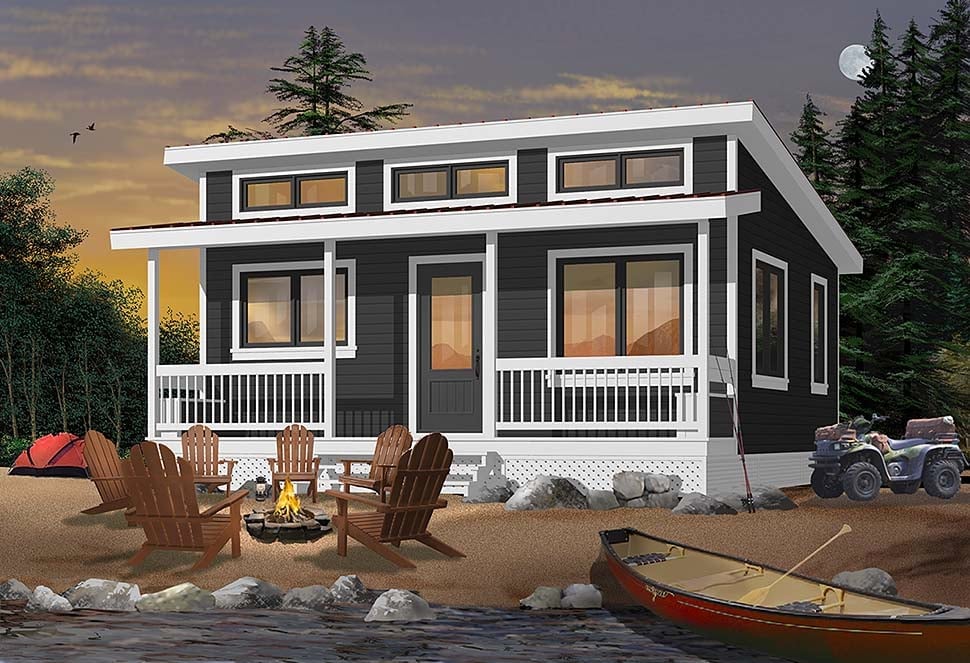 House Plan 76472 Elevation