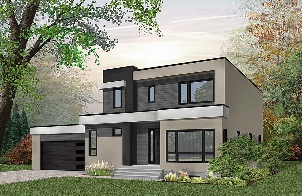House Plan 76500 Elevation