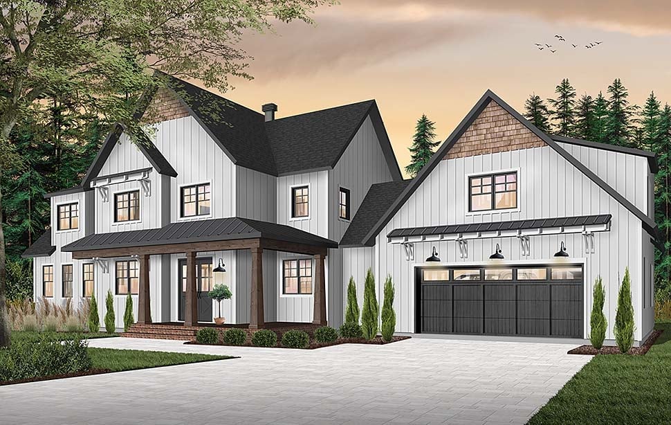 House Plan 76530 Elevation