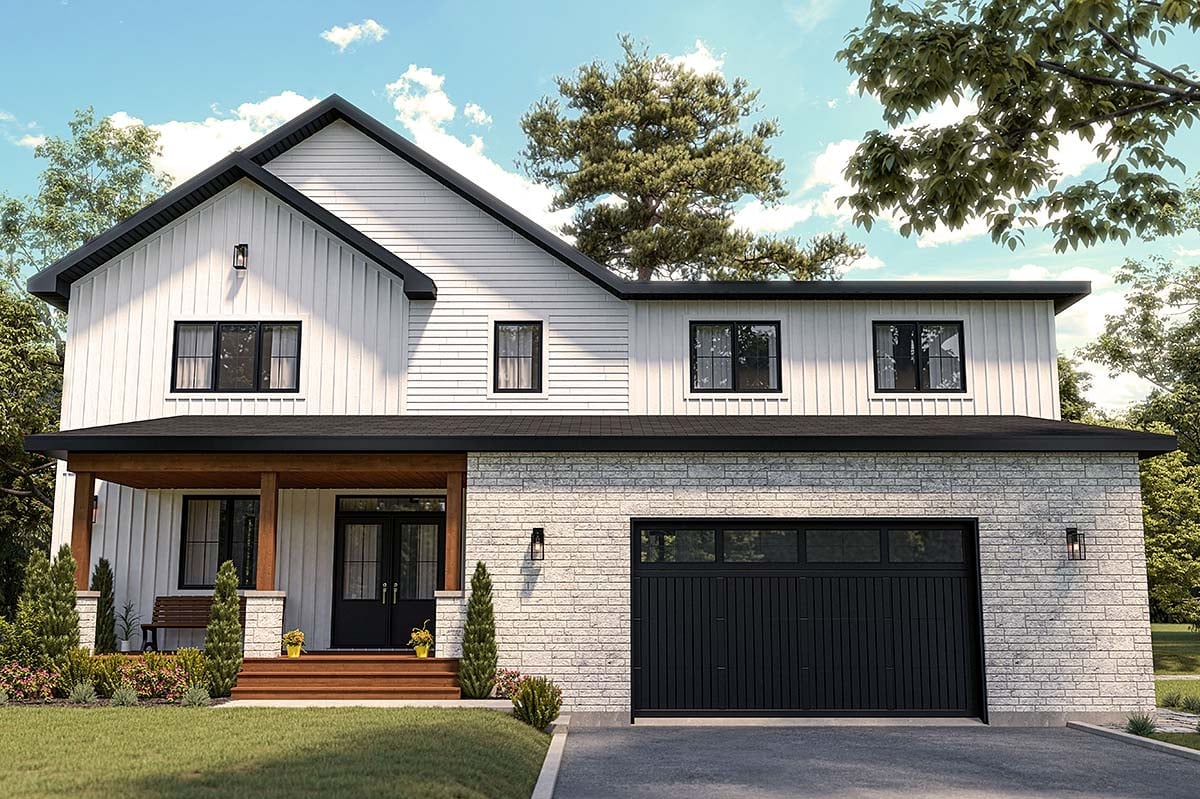 House Plan 76594 Elevation