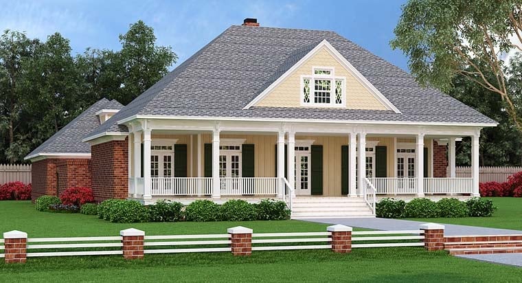 Plan 76920 | Grand Southern Home Design