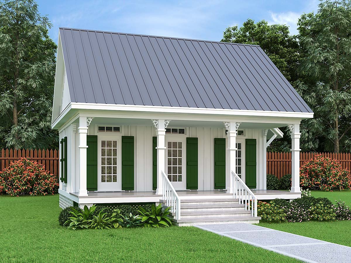 House Plan 76952 Elevation