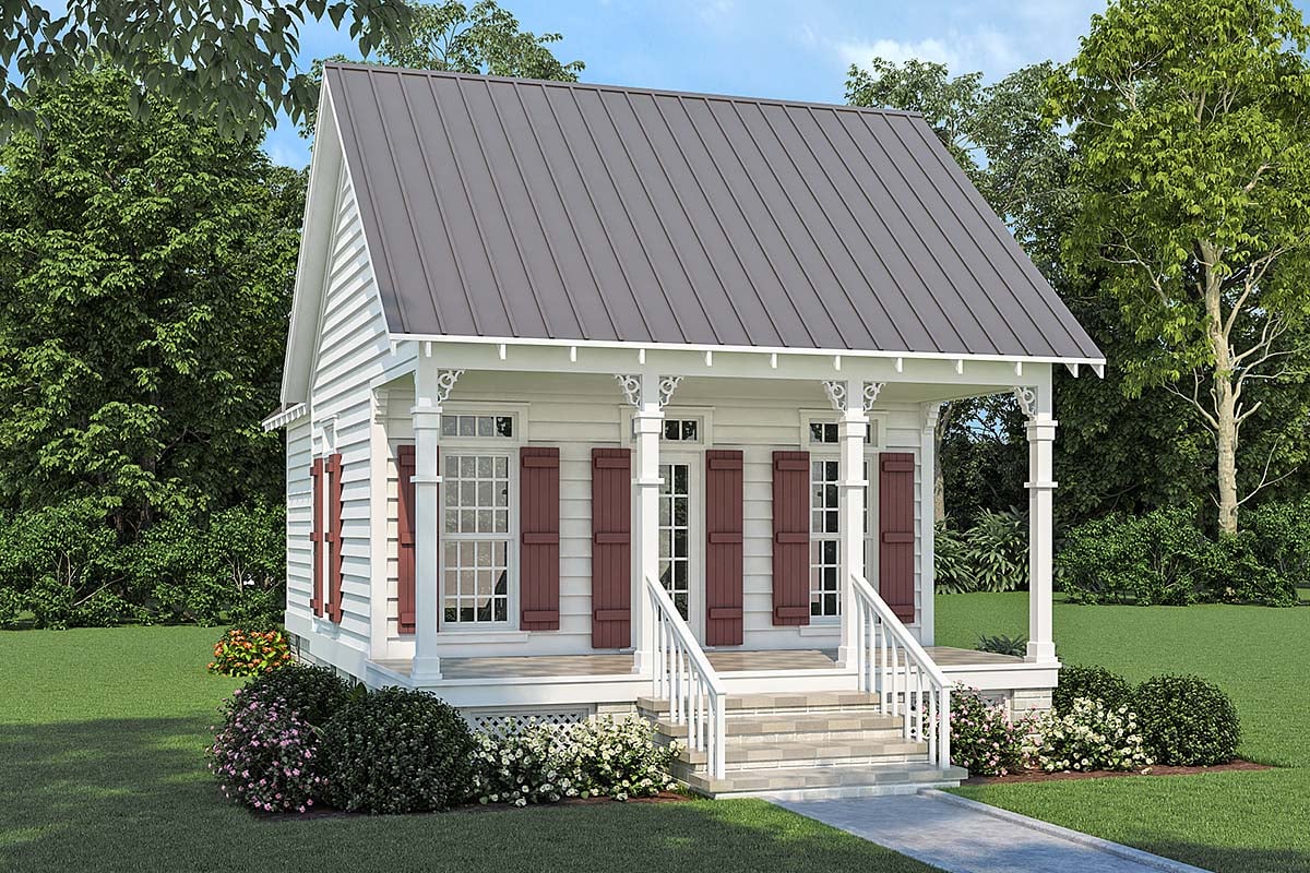 House Plan 76966 Elevation