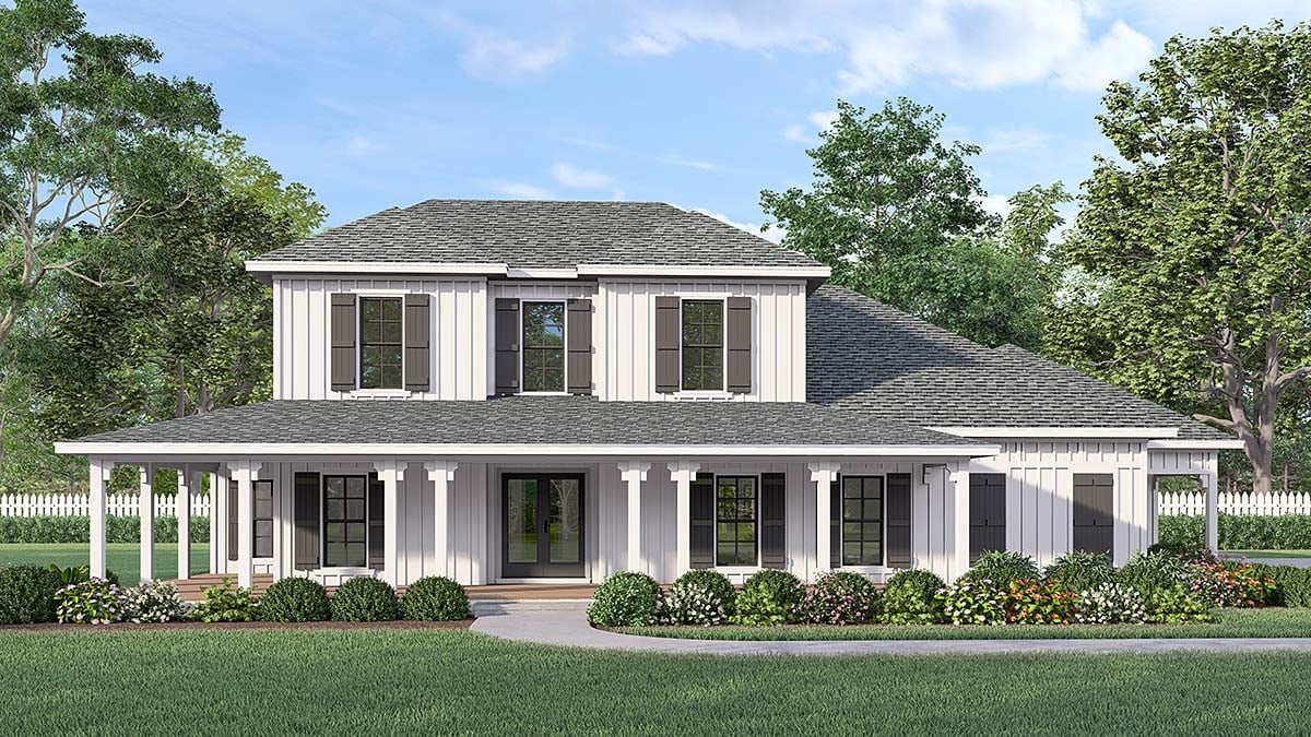 House Plan 76969 Elevation
