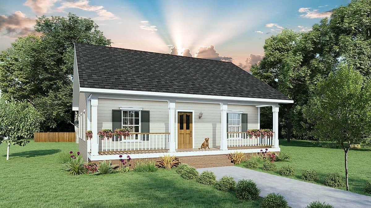 House Plan 77425 Elevation