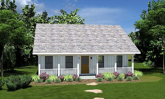 House Plan 77432 Elevation