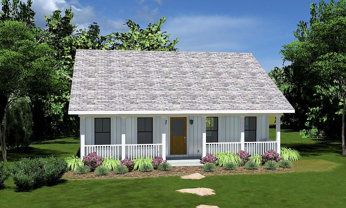House Plan 77432 Elevation