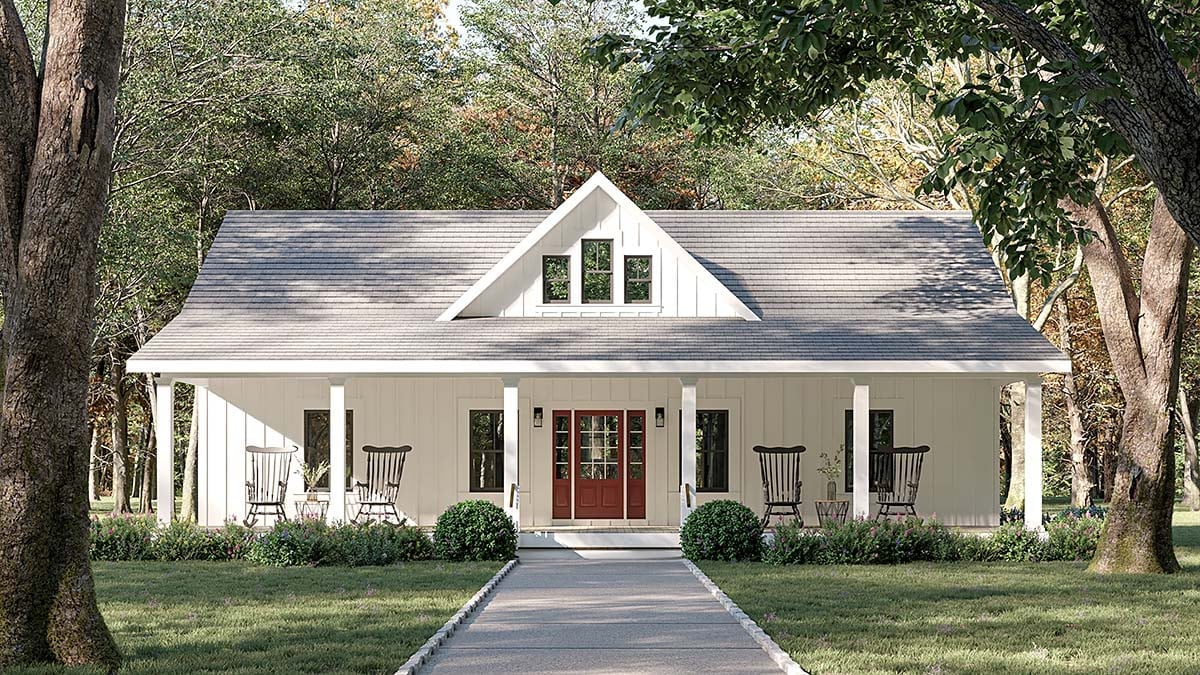 House Plan 77439 Elevation