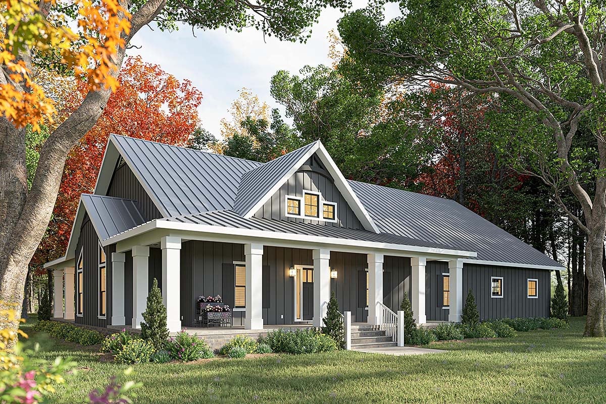 House Plan 77450 Elevation