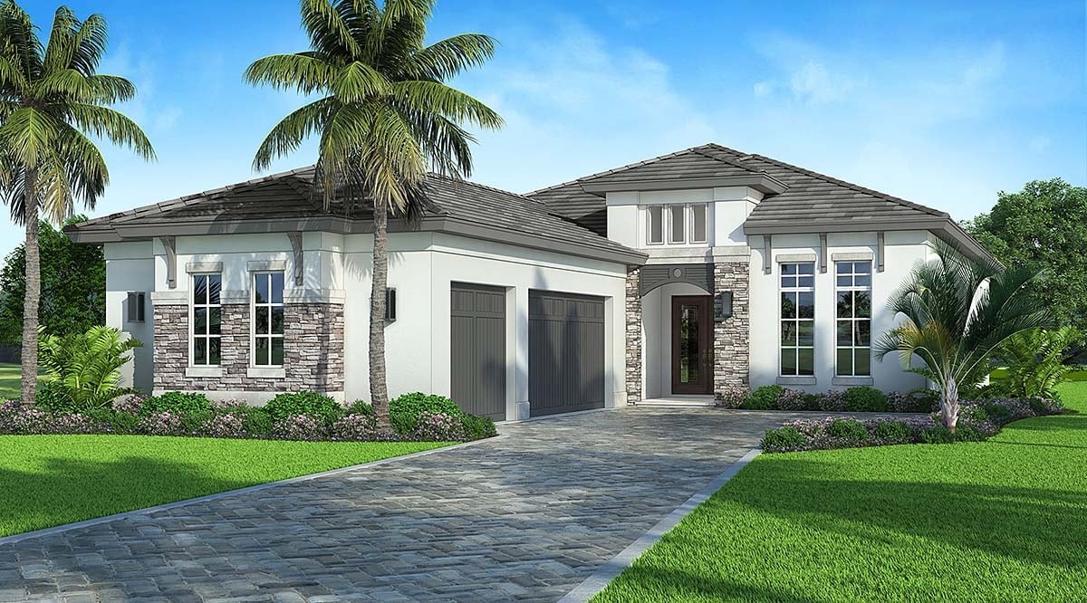 House Plan 77503 Elevation
