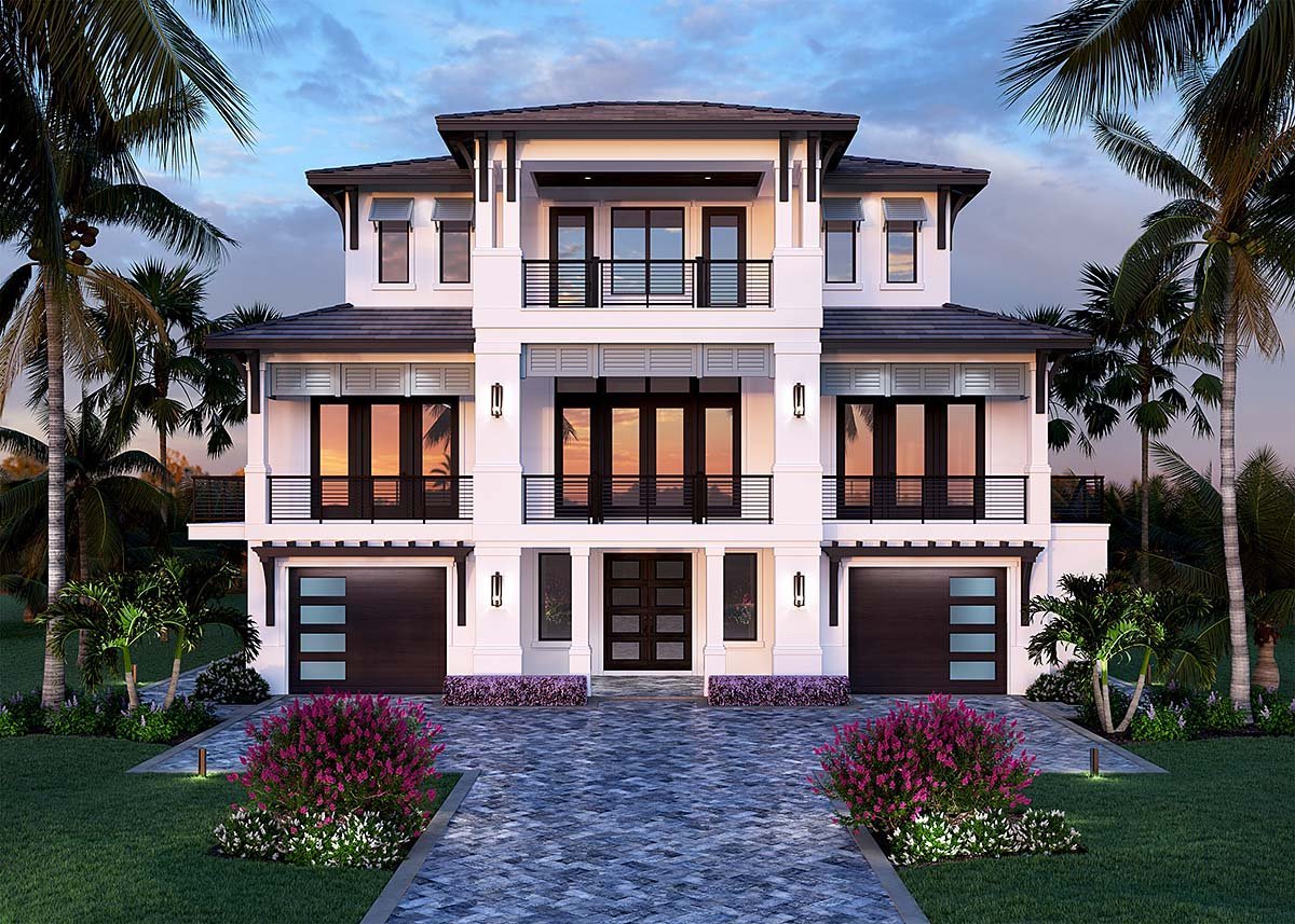 House Plan 77508 Elevation