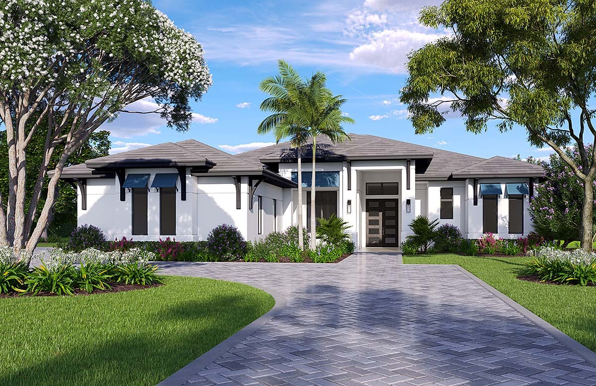 House Plan 77530 Elevation