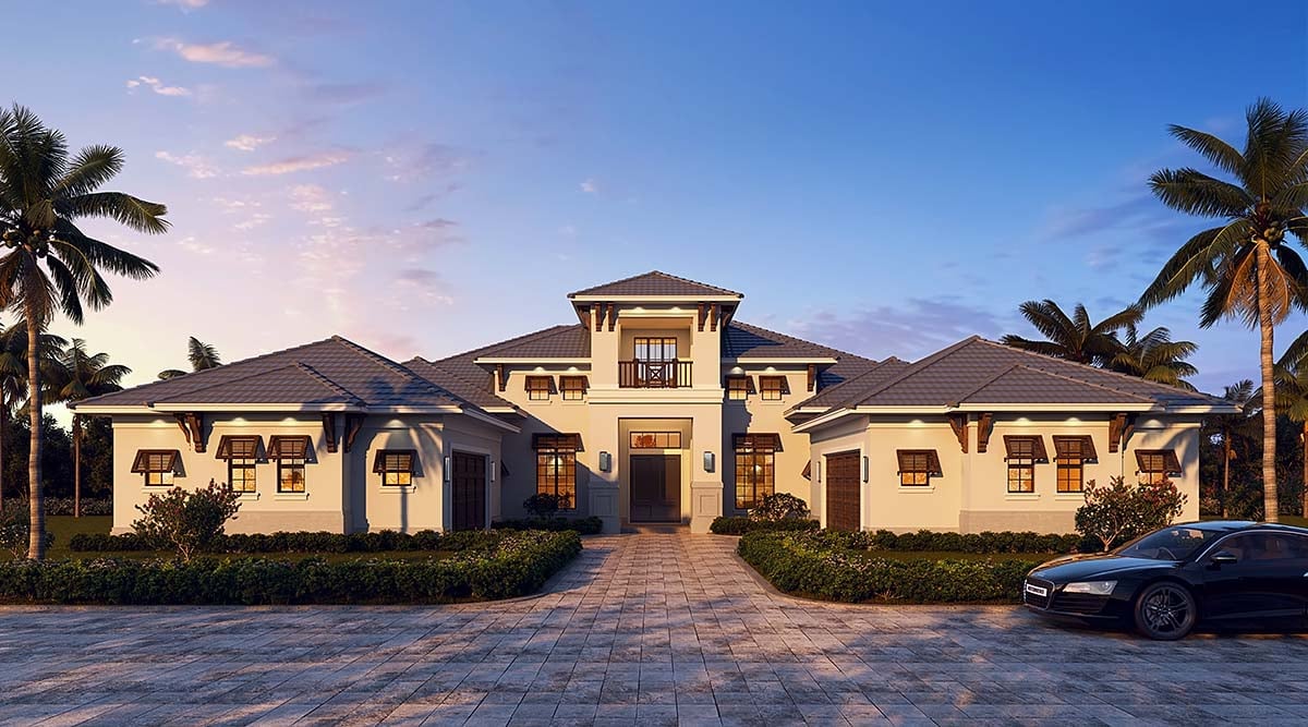 House Plan 78129 Elevation