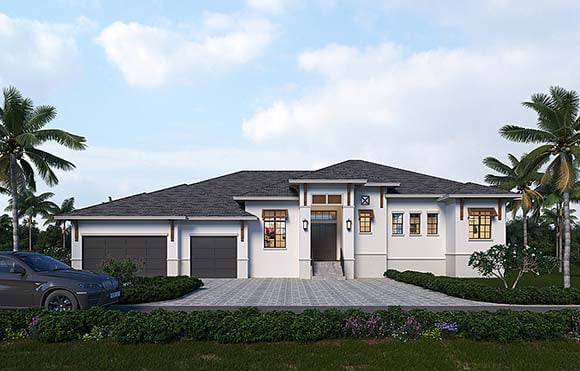 House Plan 78152 Elevation