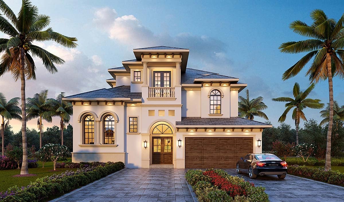 House Plan 78163 Elevation