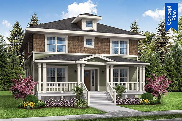 House Plan 78472 Elevation