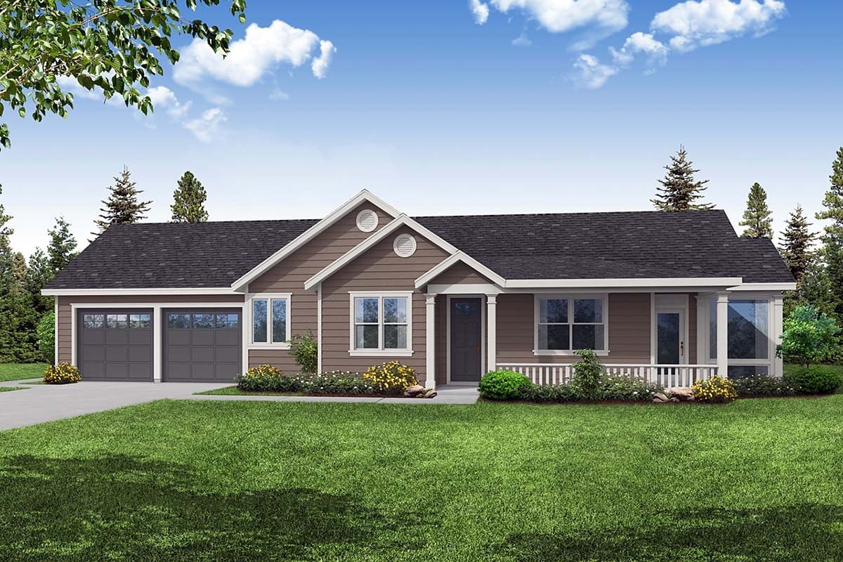 House Plan 78495 Elevation
