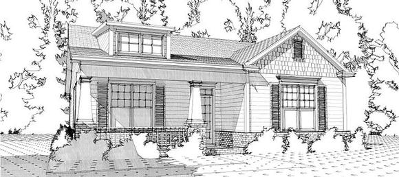 House Plan 78637 Elevation