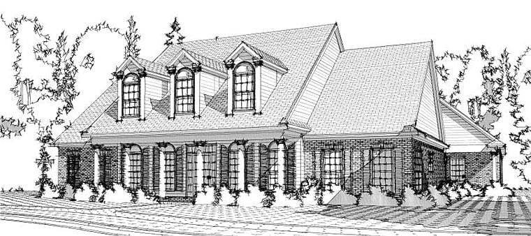 House Plan 78647 Elevation