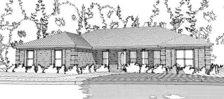 House Plan 78653 Elevation