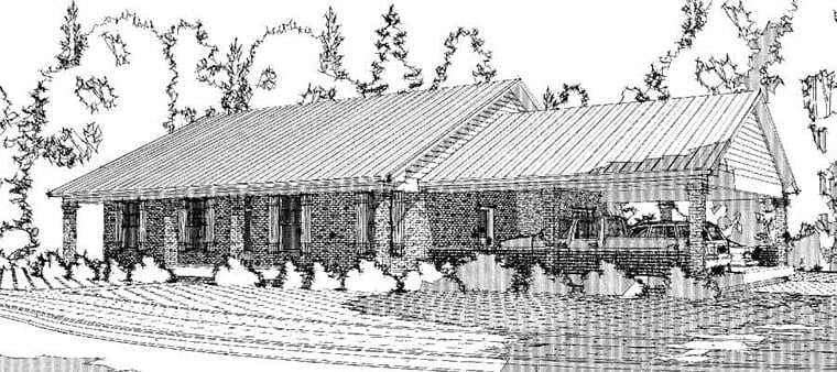 House Plan 78655 Elevation