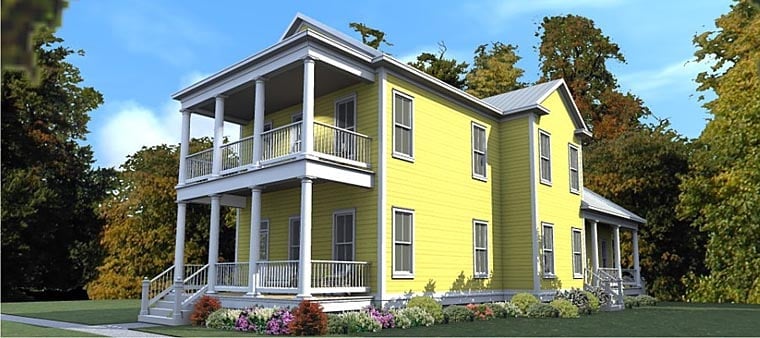 House Plan 78888 Elevation
