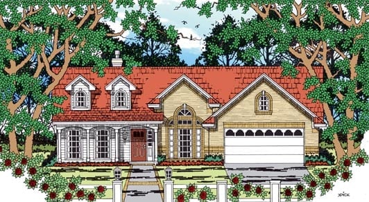House Plan 79261 Elevation