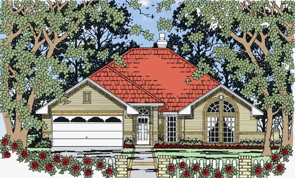 House Plan 79264 Elevation