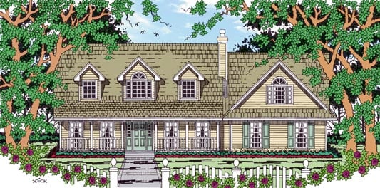 House Plan 79265 Elevation
