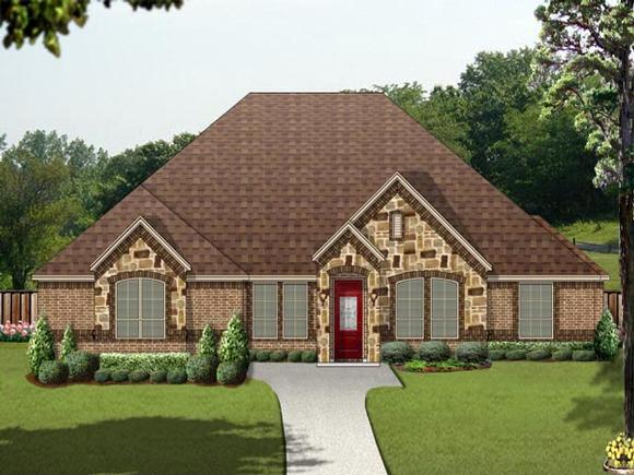 House Plan 79346 Elevation