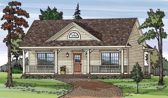 House Plan 79501 Elevation