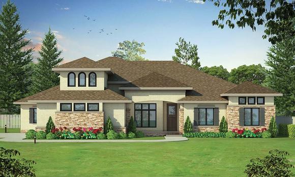 House Plan 80492 Elevation