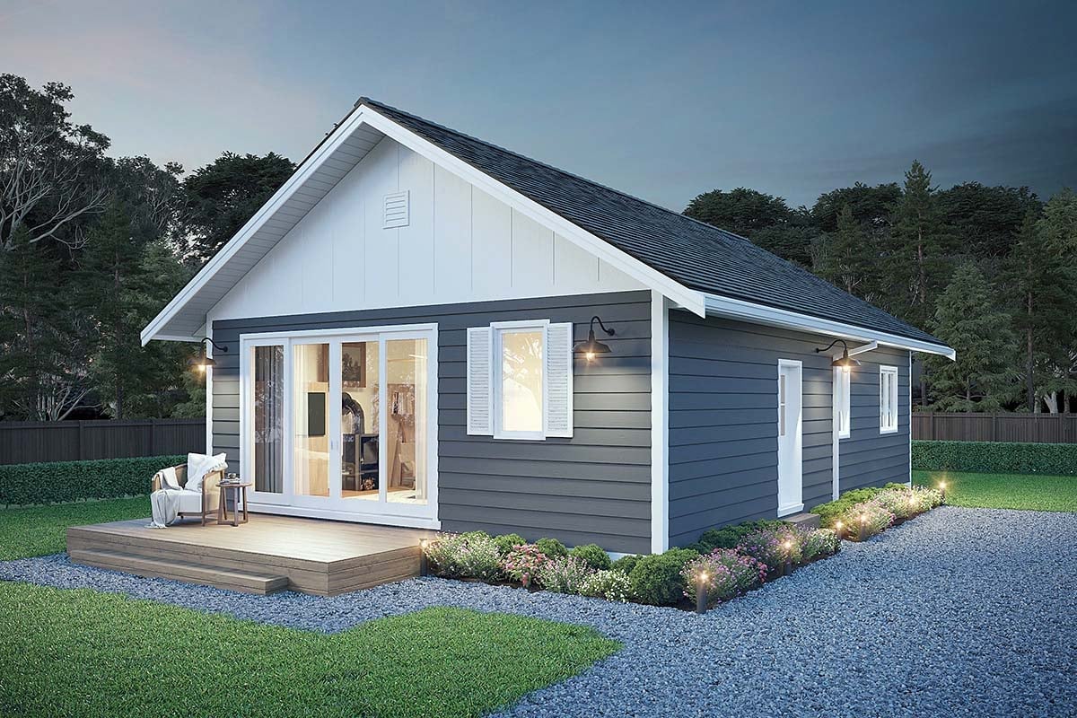 House Plan 80500 Elevation