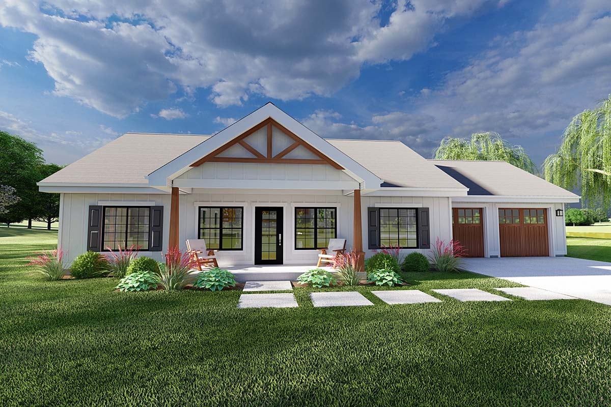House Plan 80549 Elevation