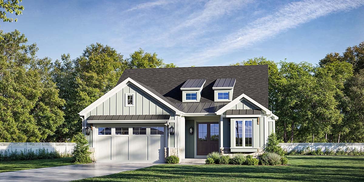 House Plan 80632 Elevation