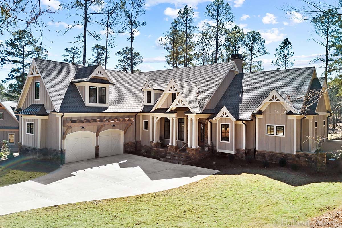 House Plan 80741 Elevation