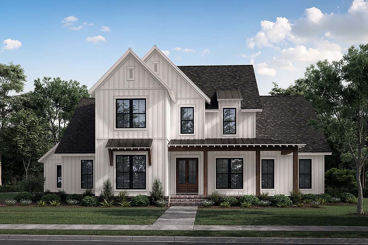 House Plan 80832 Elevation