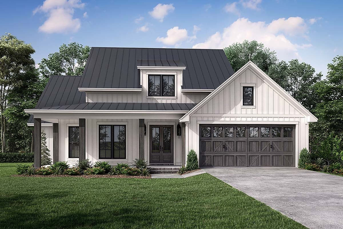 House Plan 80836 Elevation