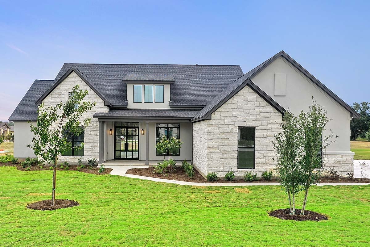 House Plan 80863 Elevation