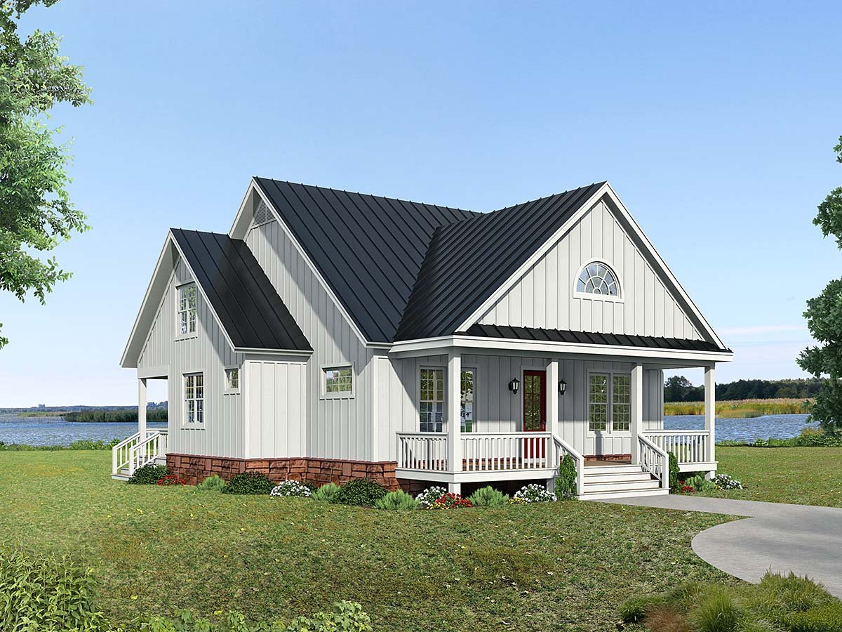 House Plan 80919 Elevation