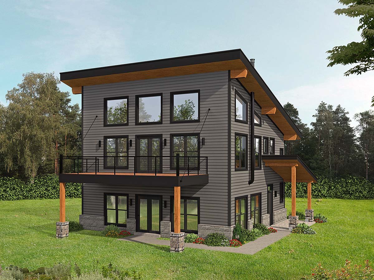 House Plan 80925 Elevation