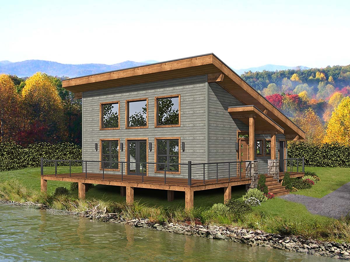 House Plan 80993 Elevation