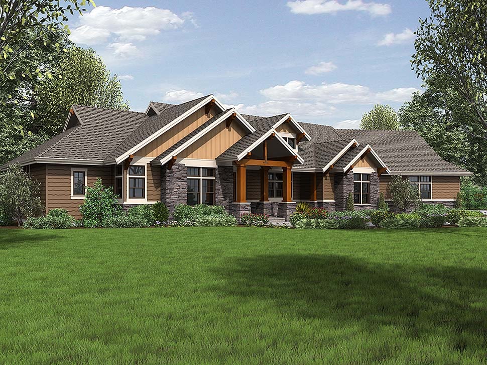 House Plan 81200 Elevation