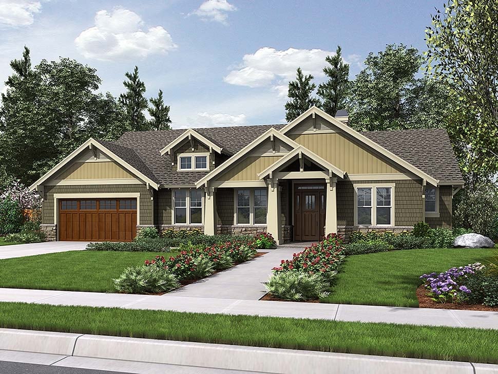 House Plan 81206 Elevation