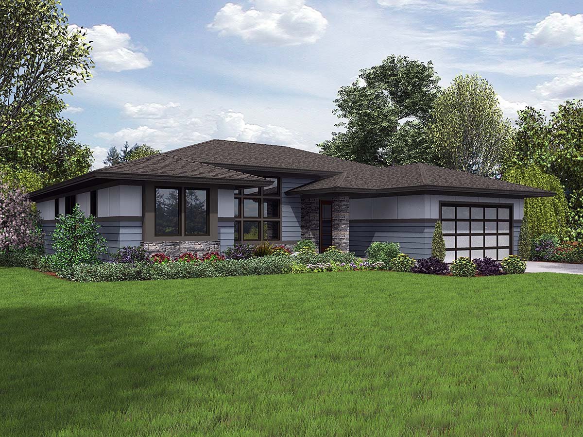 House Plan 81263 Elevation