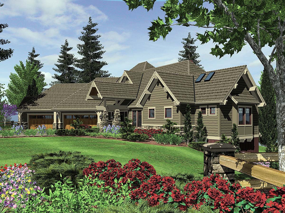 House Plan 81271 Elevation
