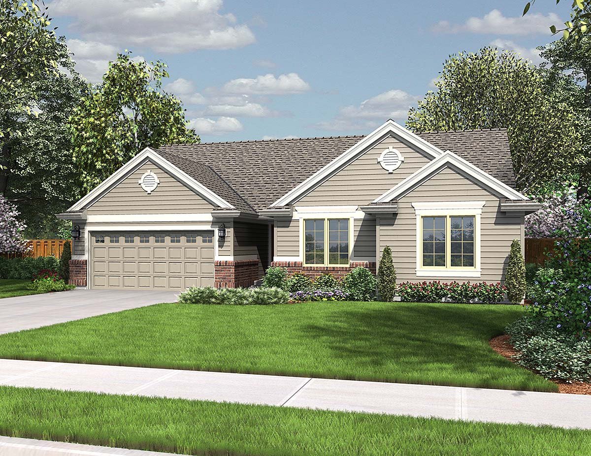 House Plan 81276 Elevation