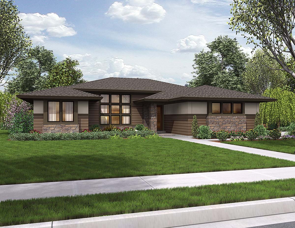 House Plan 81285 Elevation