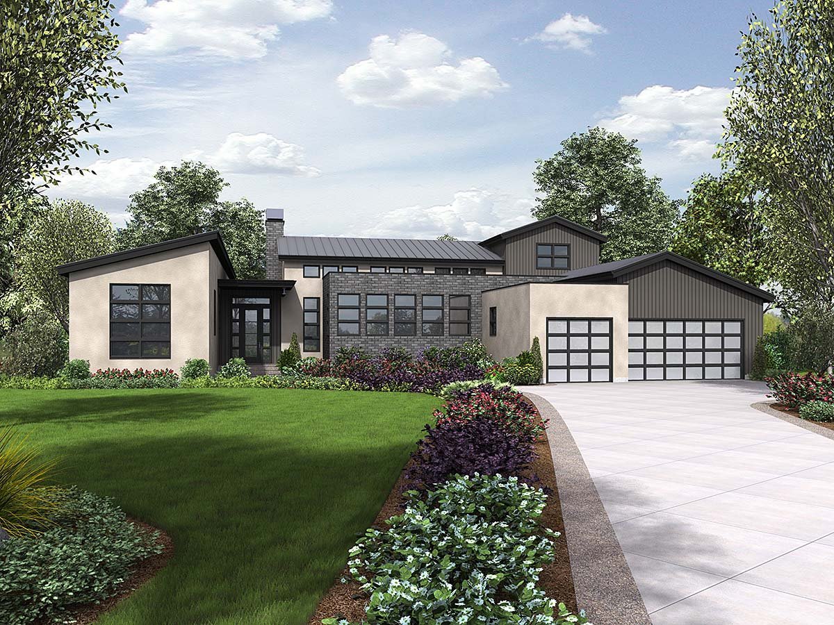 House Plan 81304 Elevation