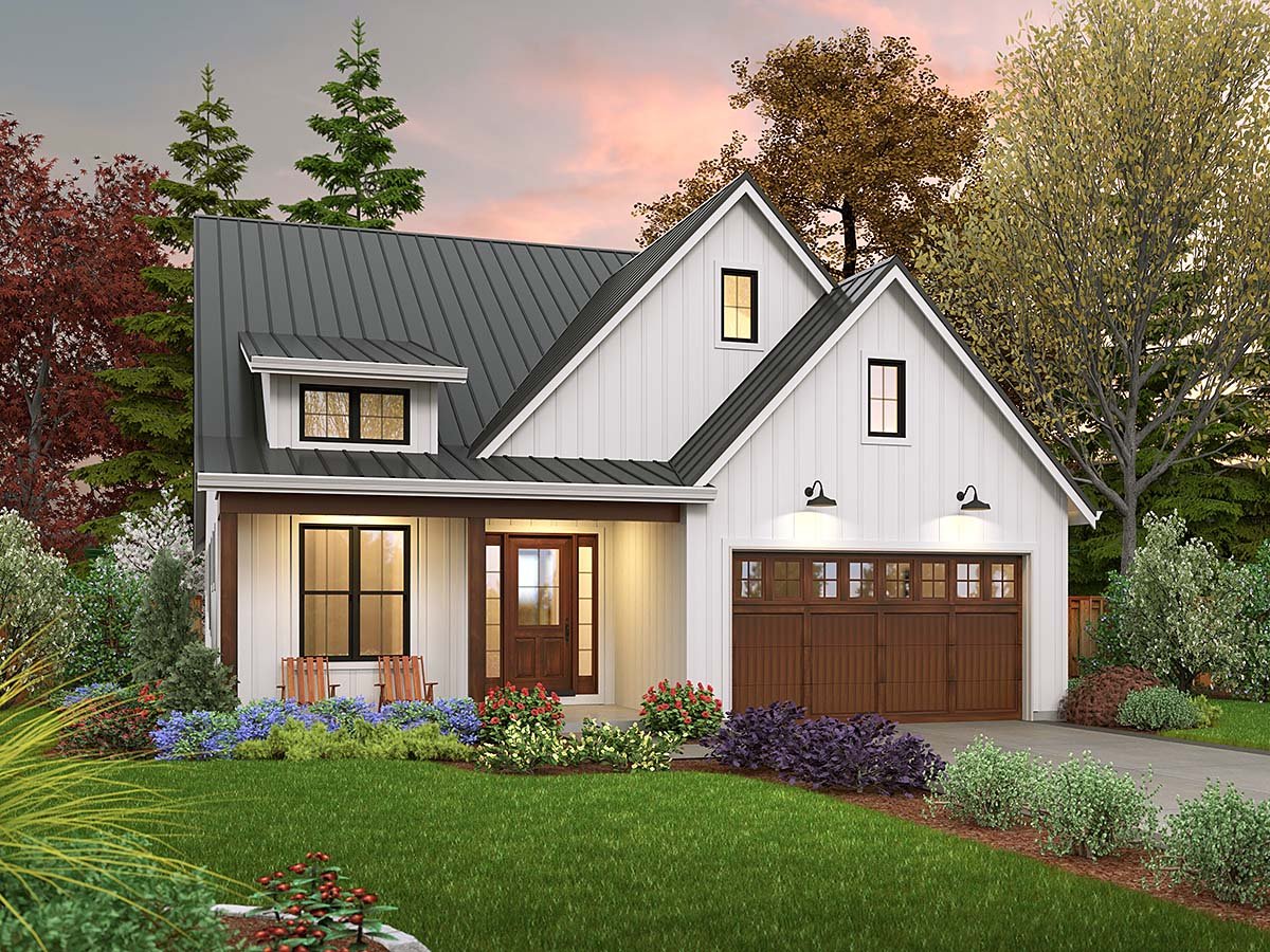 すぐったレディース福袋 Plan 81308 Garage Car 2 Bath, 2 Bed, 3 with Style Ranch | ブレスレット・バングル